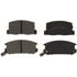 RD309 by BENDIX - Global Ceramic Disc Pad S