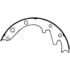 Bendix RS244 Drum Brake Shoe Global Relined Shoe Set