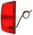 TL  26353R by FREIGHTLINER - Marker Light - Red Rectangular, 1 Bulb, Bracket Mount, Hardwired, Stripped End, 12V, Kit