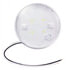 GRO 61H01 by FREIGHTLINER - Dome Light - WhiteLight 4 Inch Round Polycarbonate LED 400 Lumen 12 Volts