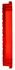 TL  99086R by FREIGHTLINER - Marker Light Lens - Rectangular, Red, Acrylic, Replacement Lens for Do-Ray (8845R/Y-1)