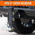 1802000 by BUYERS PRODUCTS - Trailer Hitch - Adjustable, 3 Rotating Tow Balls, for 2 in. Hitch Receivers