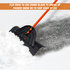 9001024 by BUYERS PRODUCTS - SaltDogg® Snow Pusher Shovel - UHMWPE, 24 in. Blade Width, 8.6 in. Blade Height