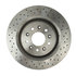 C2N 3427 by EUROSPARE - Disc Brake Rotor Set for JAGUAR