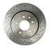 JLM 21748 by EUROSPARE - Disc Brake Rotor Set for JAGUAR