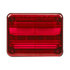 QL64-BTT by FEDERAL SIGNAL - QuadraFlare Brake/Tail/Turn/Back-up Flashing Light - Red, 6" x 4", LED, Surface Mount