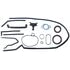 Victor JV1075 TIMING COVER SET