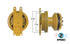 99293-2 by KIT MASTERS - Two-Speed Engine Cooling Fan Clutch - GoldTop, with High-Torque