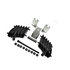 334-2036 by HENDRICKSON - Suspension Bolster Spring - for Hendrickson 46K Rated HAULMAAX Applications