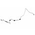 Vemo V10200002 A/C Pipe High-/Low Pressure Line, air conditionin