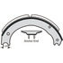 23K4709ES2 by TORQSTOP - Drum Brake Shoe Kit - 16.5 in. Drum Dia., 7 in. Shoe Width, 4709ES2 FMSI