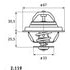2.119.80.312 by HELLA - THERMOSTAT INSERT BM