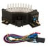 Hayden 3655 Auxiliary Engine Cooling Fan Relay Engine Cooling Fan Controller - Adjustable, 25A, 8 Terminals, 12V, Black,