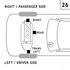 3624 by ANCHOR MOTOR MOUNTS - Engine Mount LEFT