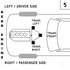 2167 by ANCHOR MOTOR MOUNTS - TRANSMISSION MOUNT LEFT,RIGHT,FRONT LEFT,FRONT RIGHT