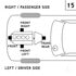 2421 by ANCHOR MOTOR MOUNTS - ENGINE MOUNT FRONT LEFT,FRONT RIGHT