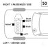 8019 by ANCHOR MOTOR MOUNTS - ENGINE MOUNT LEFT