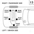 8085 by ANCHOR MOTOR MOUNTS - ENGINE MOUNT FRONT,FRONT LEFT,FRONT RIGHT