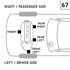 8617 by ANCHOR MOTOR MOUNTS - ENGINE MOUNT FRONT