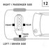 2915 by ANCHOR MOTOR MOUNTS - ENGINE MOUNT FRONT