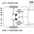 3471 by ANCHOR MOTOR MOUNTS - DIFFERENTIAL MOUNT REAR LEFT