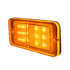 111026 by UNITED PACIFIC - Side Marker Light - Front, 12 LED, Amber LED/Lens, Standard Style