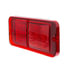 111027 by UNITED PACIFIC - Side Marker Light - Rear, 12 LED, Red LED/Lens, Standard Style