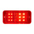 111027 by UNITED PACIFIC - Side Marker Light - Rear, 12 LED, Red LED/Lens, Standard Style