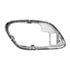 111048 by UNITED PACIFIC - Interior Door Handle Bezel - Driver Side, Chrome, Plastic, with Door Lock Hole