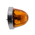 20409 by UNITED PACIFIC - Marker Light - Amber, LED, Dual Function, Flush Mount Watermelon Style