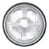 31499 by UNITED PACIFIC - Headlight - 7", White, LED, with Dual Color LED Halo and Classic Lens