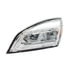 32912 by UNITED PACIFIC - Headlight Assembly - Driver Side, Chrome, LED, For 2018-2024 Freightliner Cascadia, Classic Style