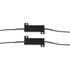 34237 by UNITED PACIFIC - Automatic Headlight Resistor - 50 Watt, 15 Ohm, with Splice Connectors