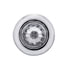 34851 by UNITED PACIFIC - Clearance Light - 4 LED, Blue LED, Clear Lens, Dual Function, Mini Watermelon Style