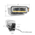 35911 by UNITED PACIFIC - Headlight - L/H, LED Projector, Chrome Inner Housing, with Turn Signal Light