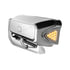 35912 by UNITED PACIFIC - Headlight - R/H, LED Projector, Chrome Inner Housing, with Turn Signal Light