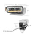 35912 by UNITED PACIFIC - Headlight - R/H, LED Projector, Chrome Inner Housing, with Turn Signal Light