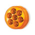 35938 by UNITED PACIFIC - 7-LED 2" Round Double Fury Clearance/Marker Light, Amber and Green LED, Clear Lens