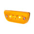 36808 by UNITED PACIFIC - Truck Cab Light - 3 LED, Amber LED/Lens, For 2013-2021 Peterbilt 579 and Kenworth T680/T770/T880