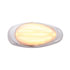 39167 by UNITED PACIFIC - Clearance Light - 15 LED, Sleeper, Amber LED, Clear Lens, with Bezel, for Freightliner