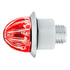 39229 by UNITED PACIFIC - Clearance Light - 2 LED, Mini Watermelon, Red LED, Clear Lens, Dual Function