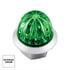 39232 by UNITED PACIFIC - Clearance Light - 3/4", 4 LED, Mini Watermelon, Amber and Green LED, Clear Lens, Double Fury