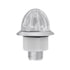 39235 by UNITED PACIFIC - Clearance Light - 3/4", 4 LED, Mini Watermelon, Amber and White LED, Clear Lens, Double Fury