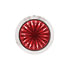 39236 by UNITED PACIFIC - Clearance Light - 3/4", 4 LED, Mini Watermelon, Red and Blue LED, Clear Lens, Double Fury