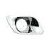 41546 by UNITED PACIFIC - Fog Light Bezel - Passenger Side, Chrome, Plastic, for 2013-2021 Kenworth T680