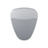 71012 by UNITED PACIFIC - Manual Transmission Shift Knob Cap - Liquid Silver, Plastic, for 9/10/13/15/18 Speed