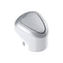 71012 by UNITED PACIFIC - Manual Transmission Shift Knob Cap - Liquid Silver, Plastic, for 9/10/13/15/18 Speed