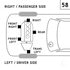 9305 by ANCHOR MOTOR MOUNTS - ENGINE MOUNT FRONT LEFT,FRONT RIGHT,FRONT