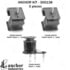 300138 by ANCHOR MOTOR MOUNTS - ENGINE MNT KIT