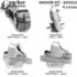 300213 by ANCHOR MOTOR MOUNTS - ENGINE MNT KIT